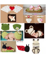 Baby Crochet ~ Angle Wings/ Bear/ Frog/ Flower/ Lady Bug